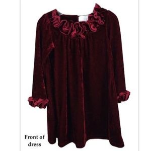 Heirlooms by Polly Flinders Red Dress ~ Size 4T